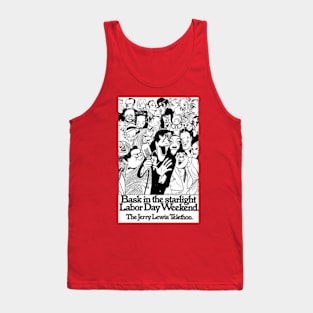 Jerry Lewis 1975 March of Dimes Labor Day Telethon Tank Top